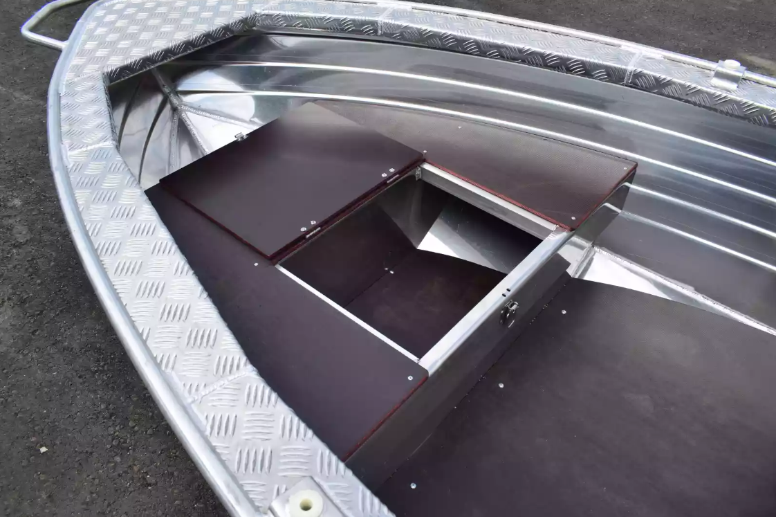 Алюминиевая лодка Wyatboat-390Р Увеличенный борт в Симферополе