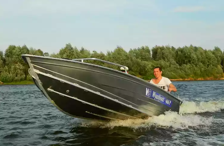 Алюминиевая лодка Wyatboat-460 P в Симферополе