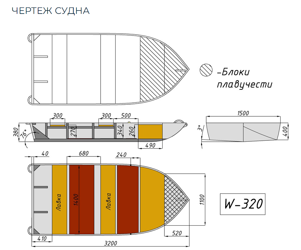 Алюминиевая Wyatboat-320 в Симферополе