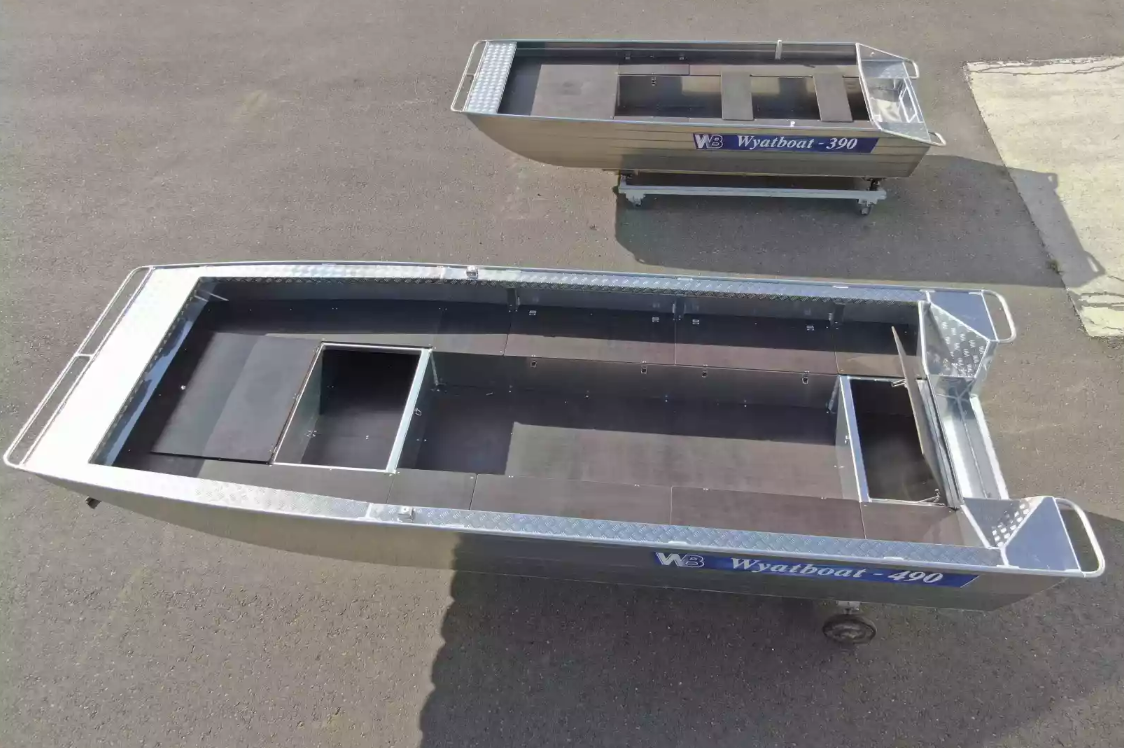 Алюминиевая лодка Wyatboat-490 Jonboat в Симферополе