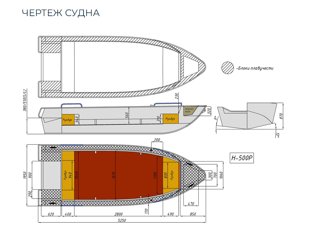 Алюминиевая лодка Неман-500 P в Симферополе