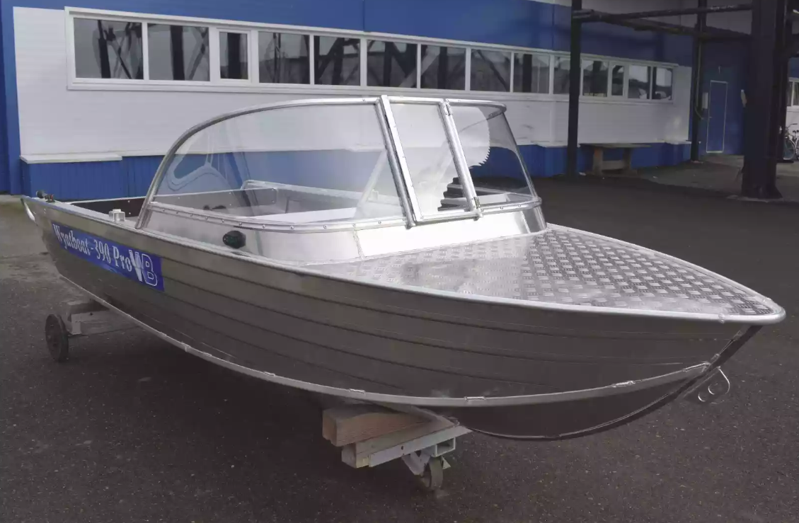 Алюминиевая лодка Wyatboat-390 Pro в Симферополе