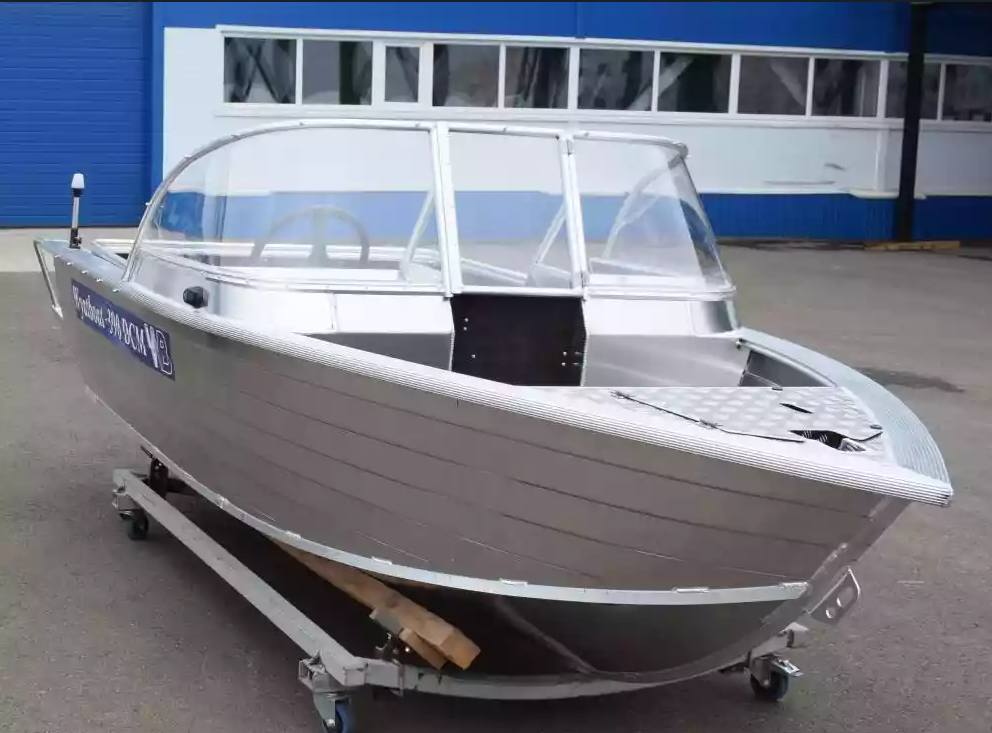 Алюминиевая лодка Wyatboat-390 DCM Увеличенный борт в Симферополе