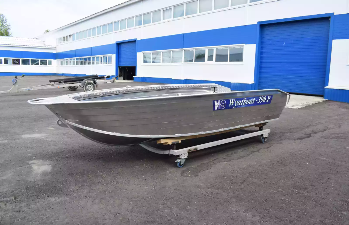Алюминиевая лодка Wyatboat-390Р Увеличенный борт в Симферополе