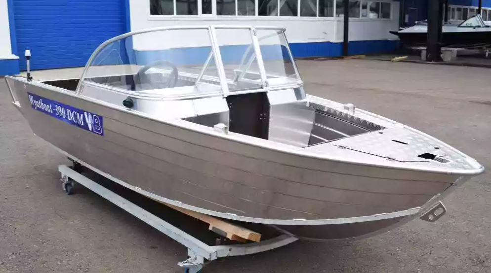 Алюминиевая лодка Wyatboat-390 DCM Увеличенный борт в Симферополе