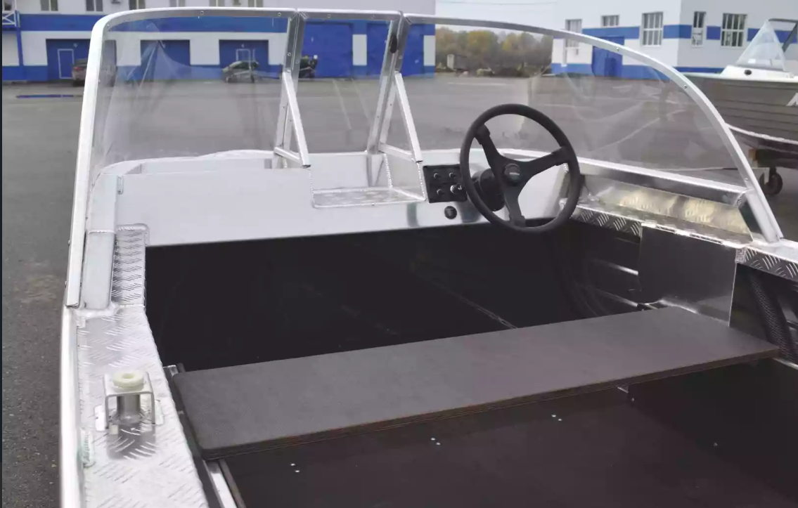 Алюминиевая лодка Wyatboat-390 Pro в Симферополе