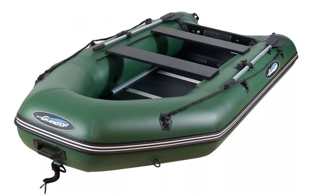 МОТОРНО-ГРЕБНАЯ ЛОДКА ПВХ GLADIATOR A 320 ТК С ФАНЕРНЫМ ПОЛОМ в Симферополе