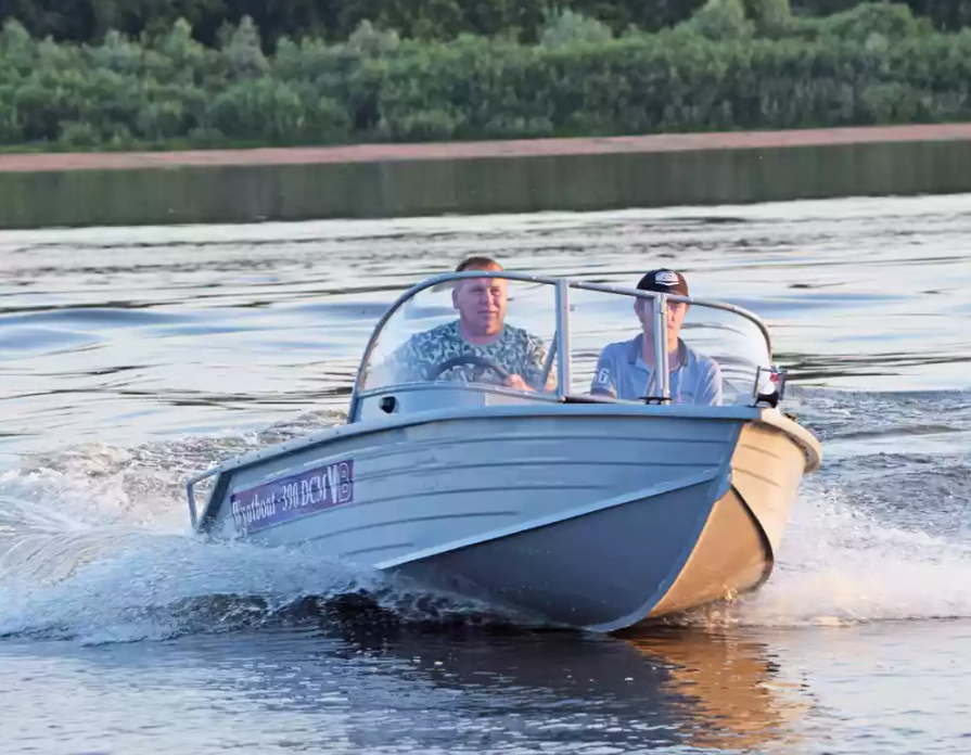 Алюминиевая лодка Wyatboat-390 DCM в Симферополе