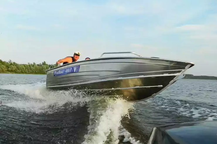 Алюминиевая лодка Wyatboat-460 P в Симферополе