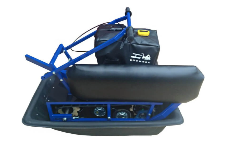 Мини-мотобуксировщик Альбатрос-М с фарой в Симферополе