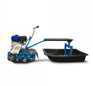 Мотобуксировщик НЕВА МС-1К с санями и сиденьем в Симферополе