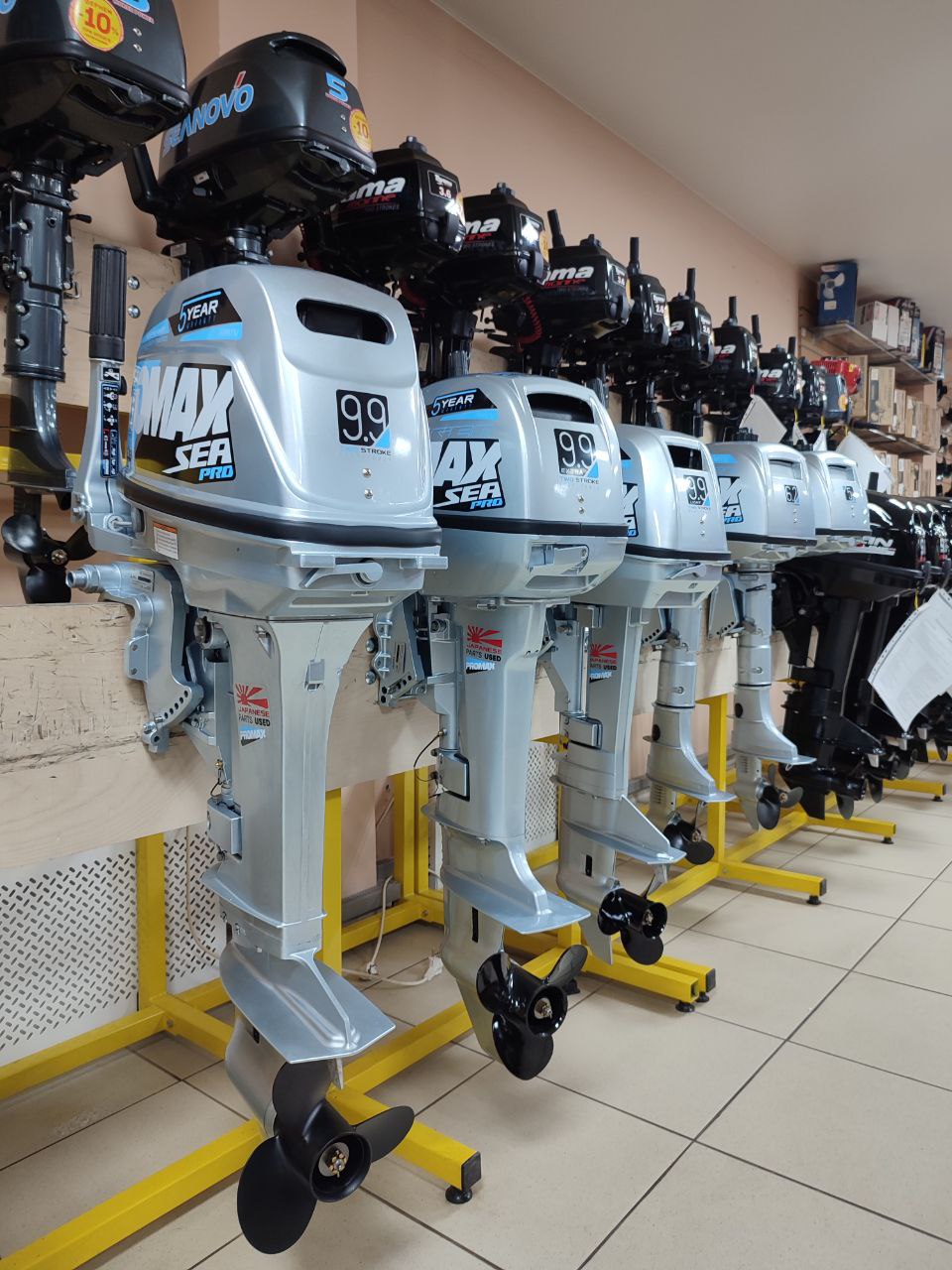 Лодочный мотор PROMAX SP5FHS (внешний бак 12 л) в Симферополе