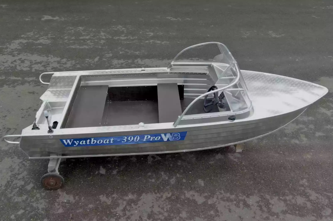 Алюминиевая лодка Wyatboat-390 Pro в Симферополе