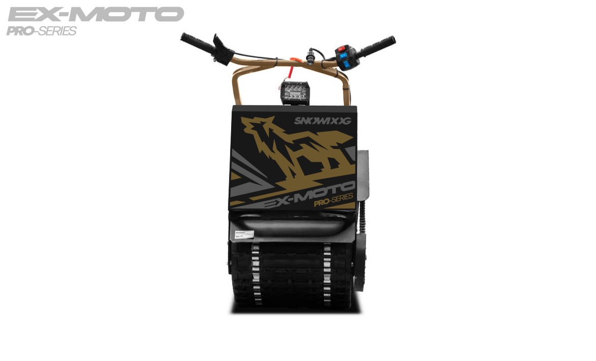 Мотобуксировщик EX-MOTO SNOWDOG S380 8л.с. в Симферополе