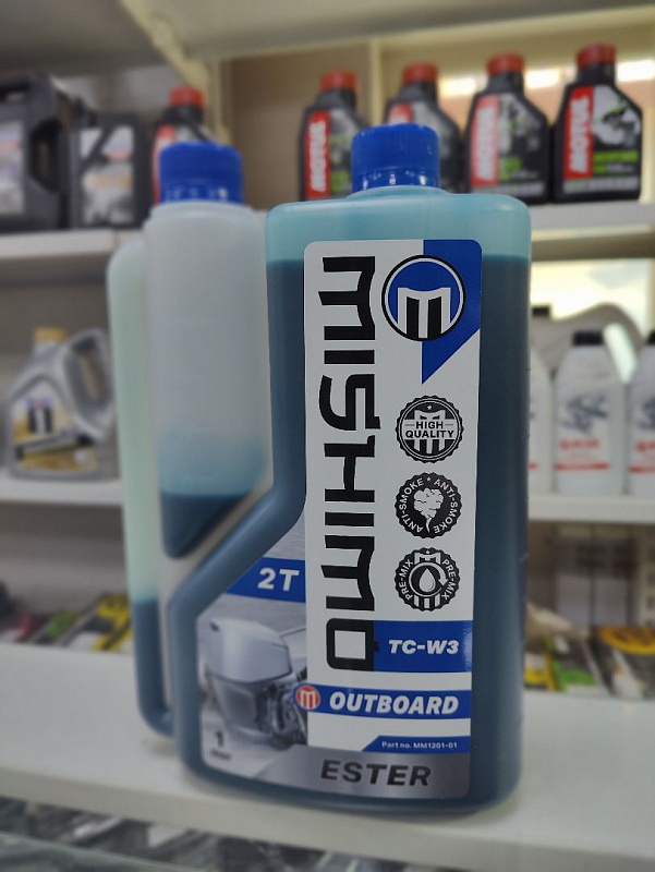 Масло MISHIMO 2T OUTBOARD (ESTER) полусинтетика 1 л в Симферополе