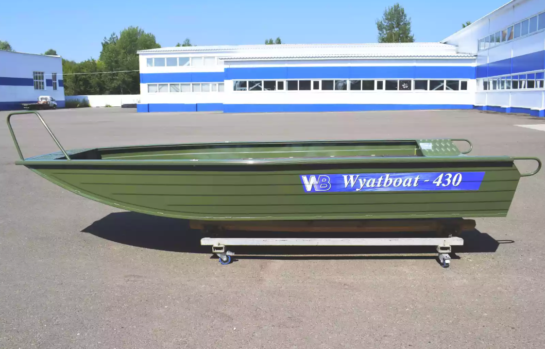 Алюминиевая лодка  Wyatboat-430 Master Fish в Симферополе