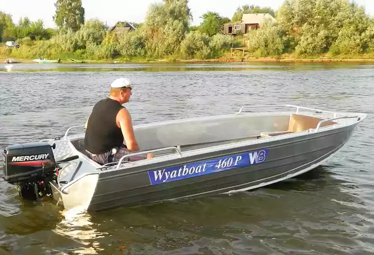 Алюминиевая лодка Wyatboat-460 P в Симферополе