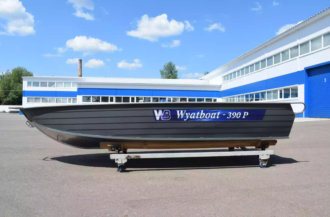Алюминиевая лодка Wyatboat-390Р Fish в Симферополе