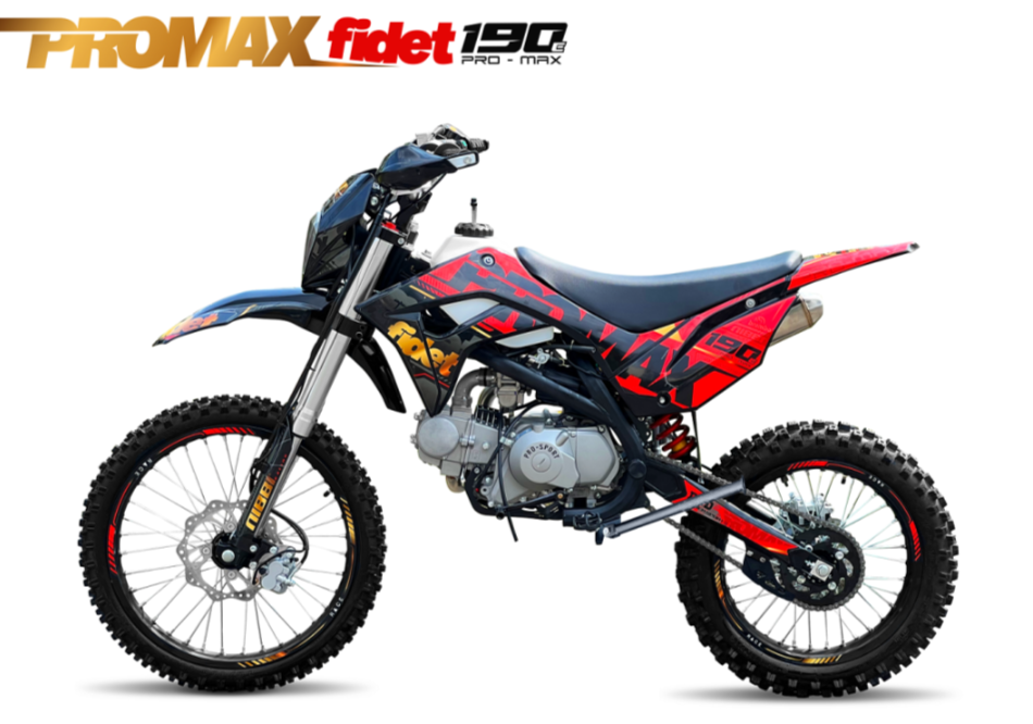 Мотоцикл (питбайк) PROMAX FIDET (ФАЙДЕТ) 190E MAX PRO LUX 19/16 в Симферополе