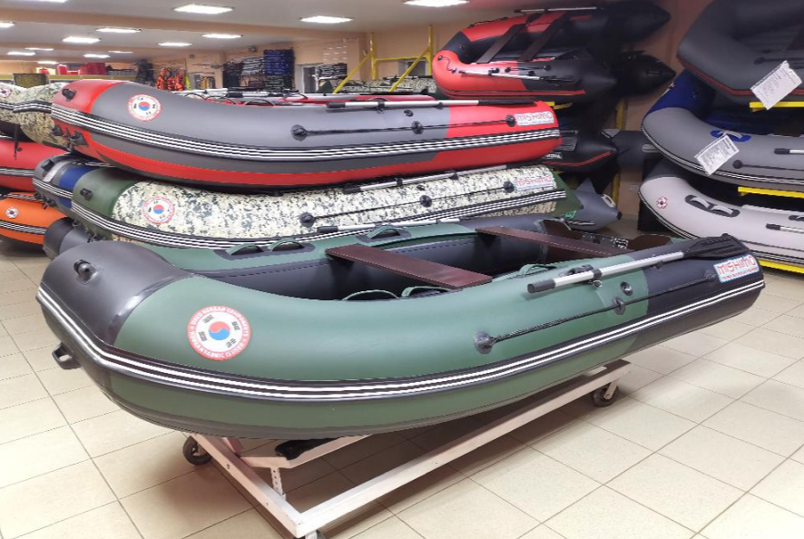 КОМПЛЕКТ Лодка MISHIMO PRO 350 + ЛОДОЧНЫЙ МОТОР MARLIN MP 9.9 (20) AMHS PRO в Симферополе