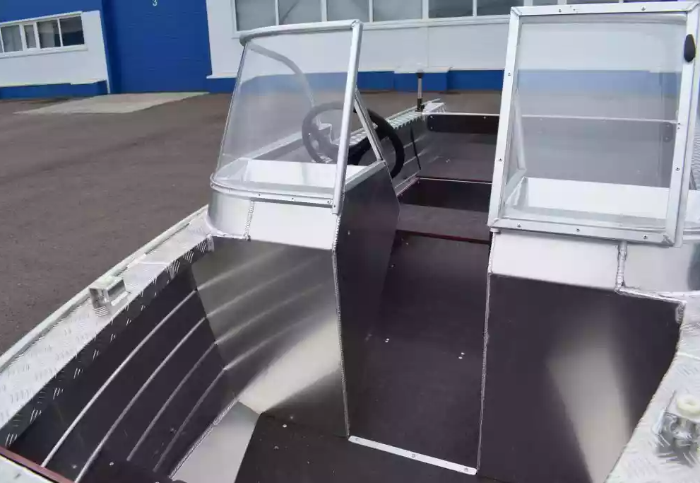 Алюминиевая лодка Wyatboat-390 DCM Увеличенный борт в Симферополе