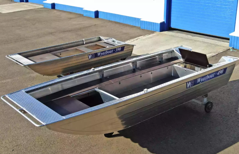 Алюминиевая лодка Wyatboat-490 Jonboat в Симферополе