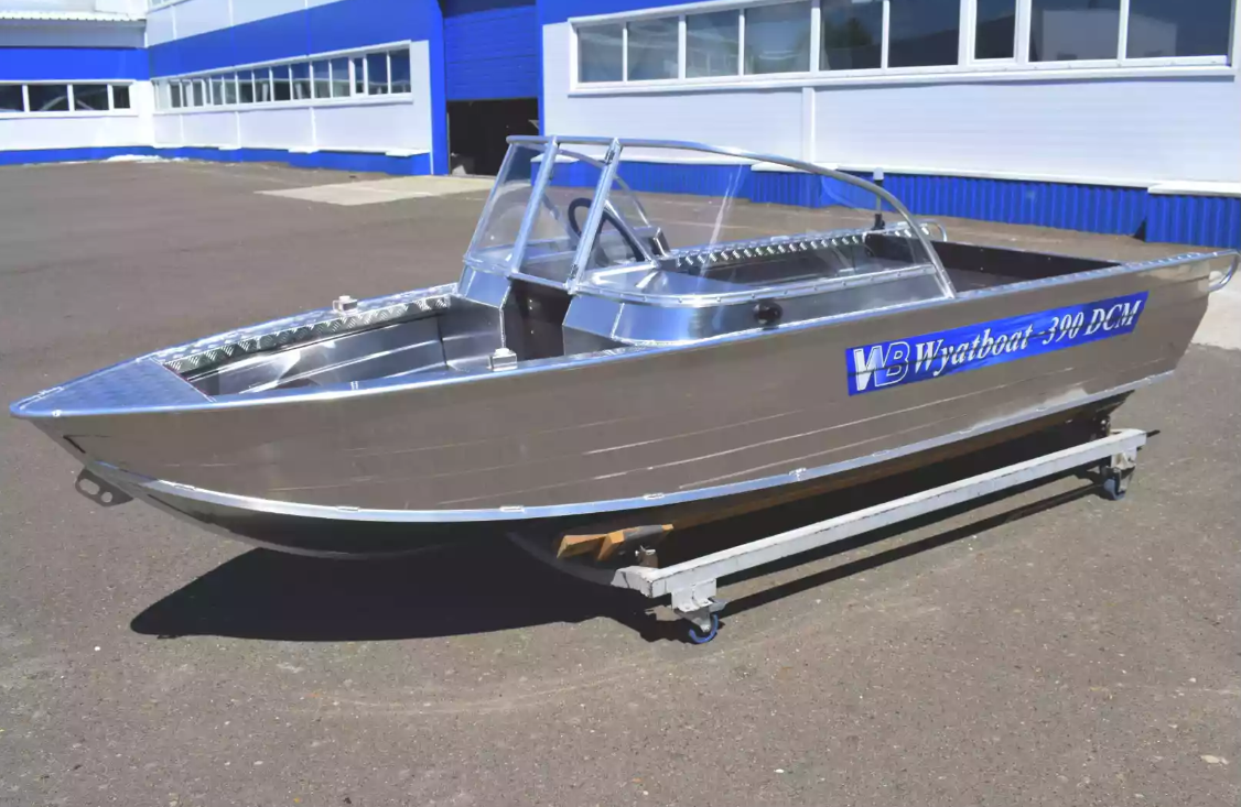 Алюминиевая лодка Wyatboat-390 DCM в Симферополе
