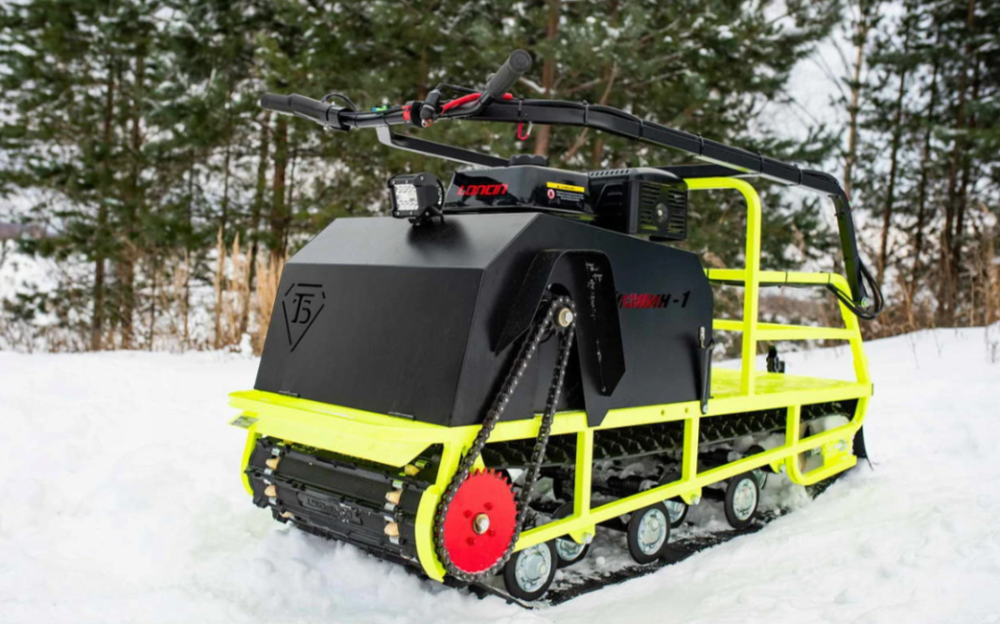 Мотобуксировщик Бурлак ХОЗЯИН-1 (капот металл) в Симферополе