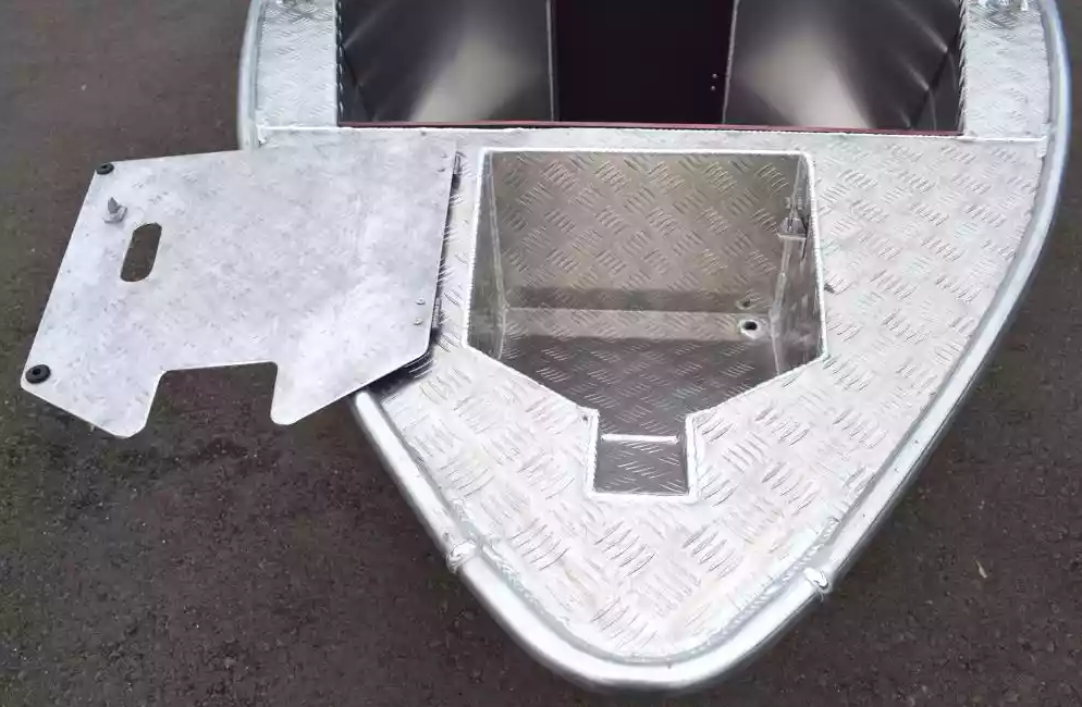 Алюминиевая лодка Wyatboat-390 DCM Увеличенный борт в Симферополе