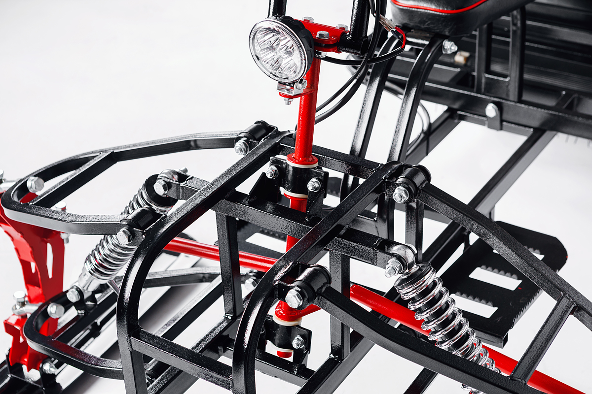 Лыжный модуль IKUDZO TERRAIN с подогревом ручек металлические лыжи в Симферополе