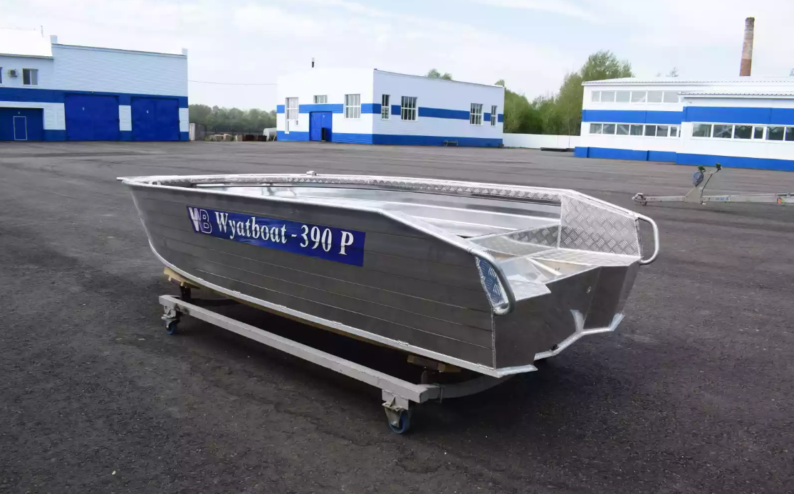 Алюминиевая лодка Wyatboat-390Р Увеличенный борт в Симферополе