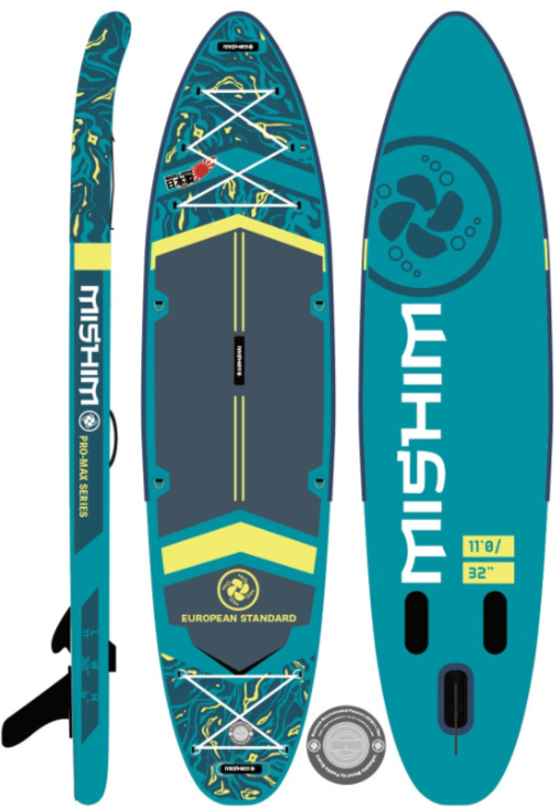 SUP (САП) Доска MISHIMO PRO-MAX Light Teal 11’ (335см) в Симферополе