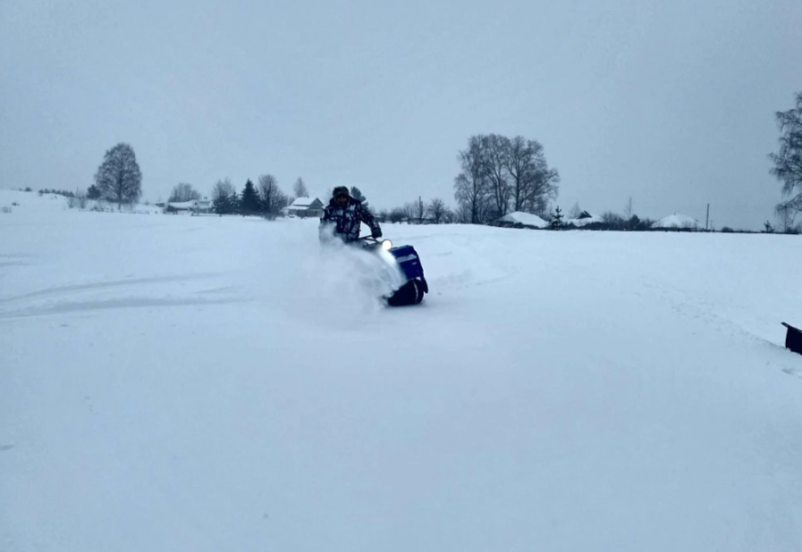 Мотобуксировщик Альбатрос-XLV 9 тележки, 1450 мм в Симферополе