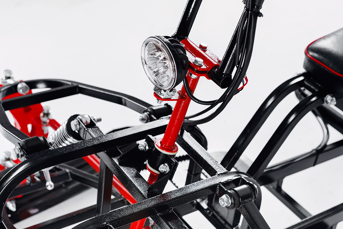 Лыжный модуль IKUDZO TERRAIN с подогревом ручек металлические лыжи в Симферополе