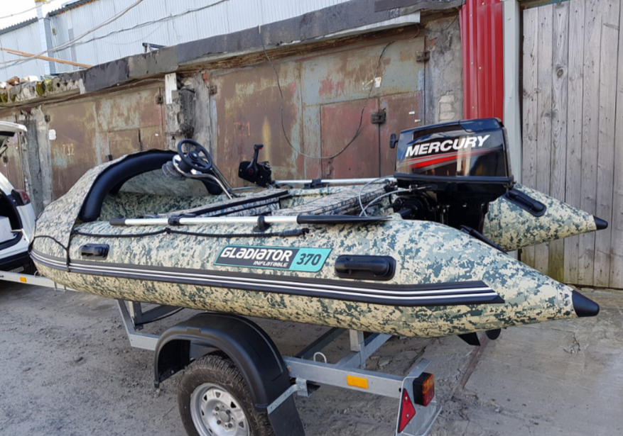 НАДУВНАЯ ЛОДКА GLADIATOR C370AL в Симферополе