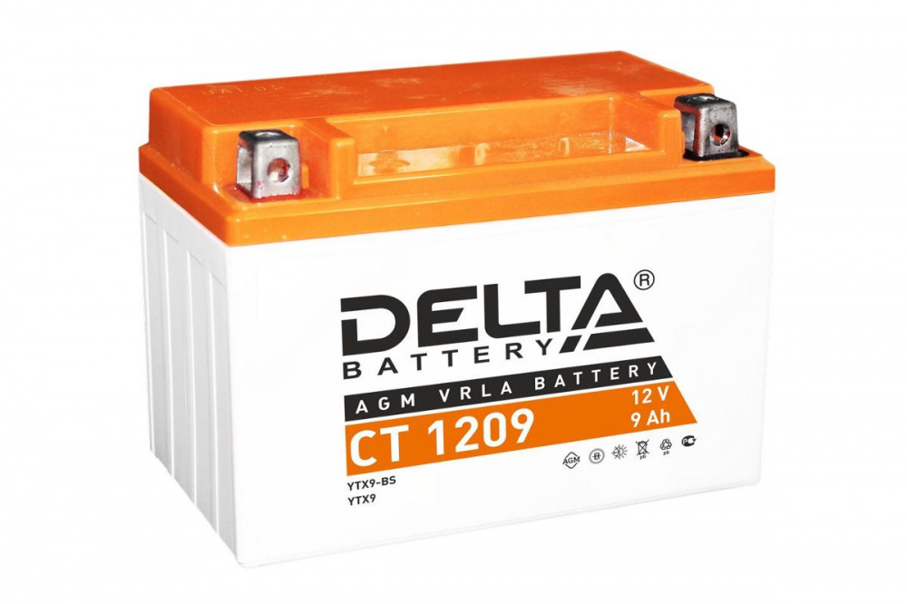 Аккумулятор Delta CT 1209 (12V / 9Ah) в Симферополе