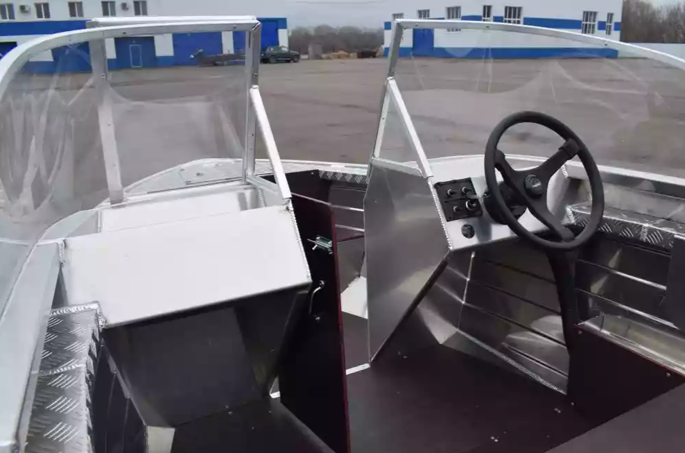 Алюминиевая лодка Wyatboat-390 DCM Увеличенный борт в Симферополе