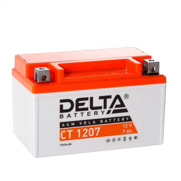 Аккумулятор Delta CT 1207 (12V / 7Ah) в Симферополе