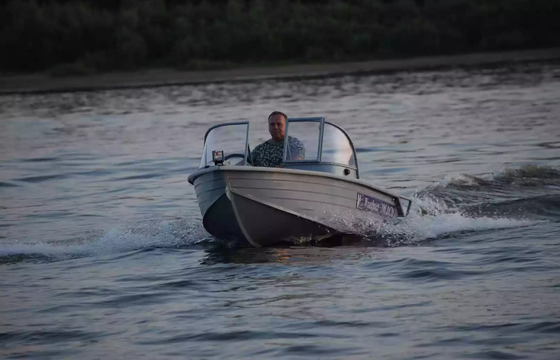 Алюминиевая лодка Wyatboat-390 DCM в Симферополе