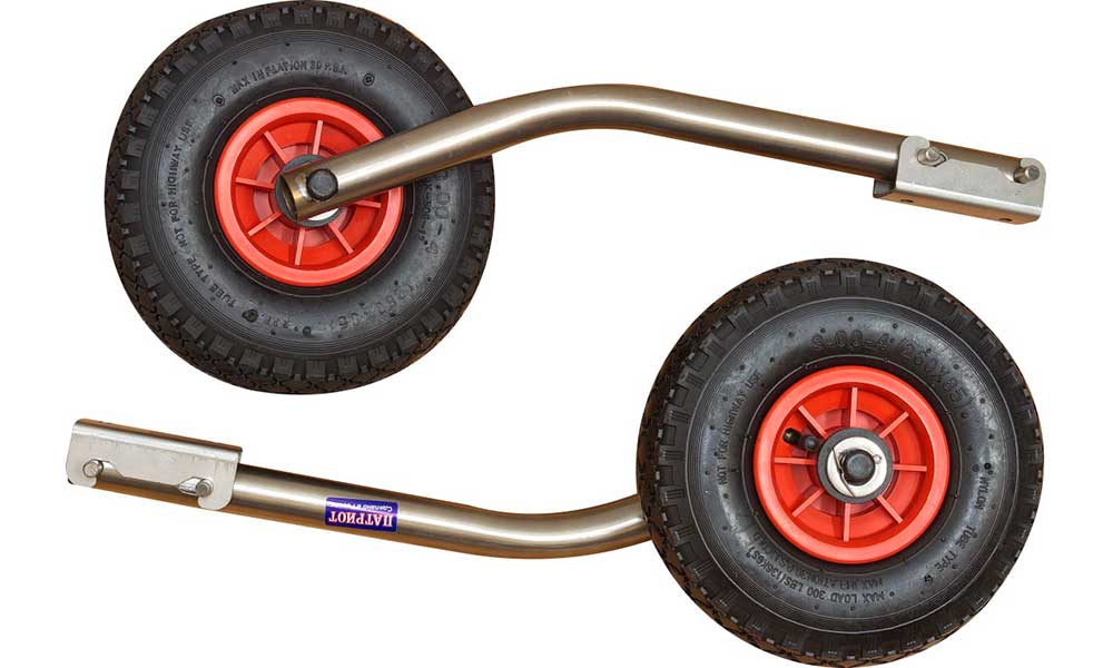 Транцевые колеса модульные удлиненные из нержавеющей стали в Симферополе