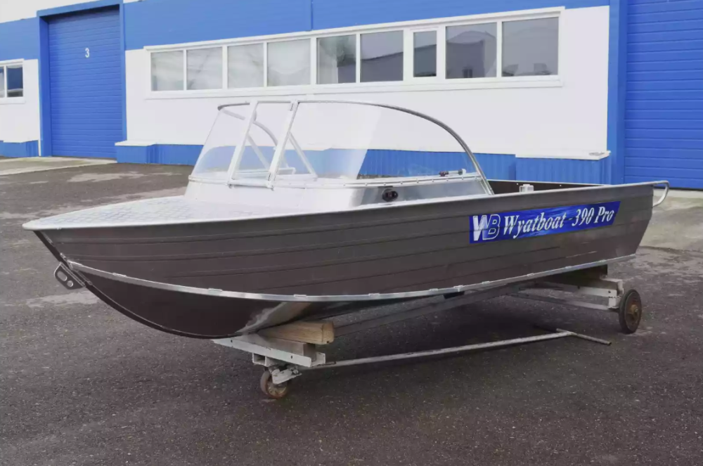 Алюминиевая лодка Wyatboat-390 Pro в Симферополе