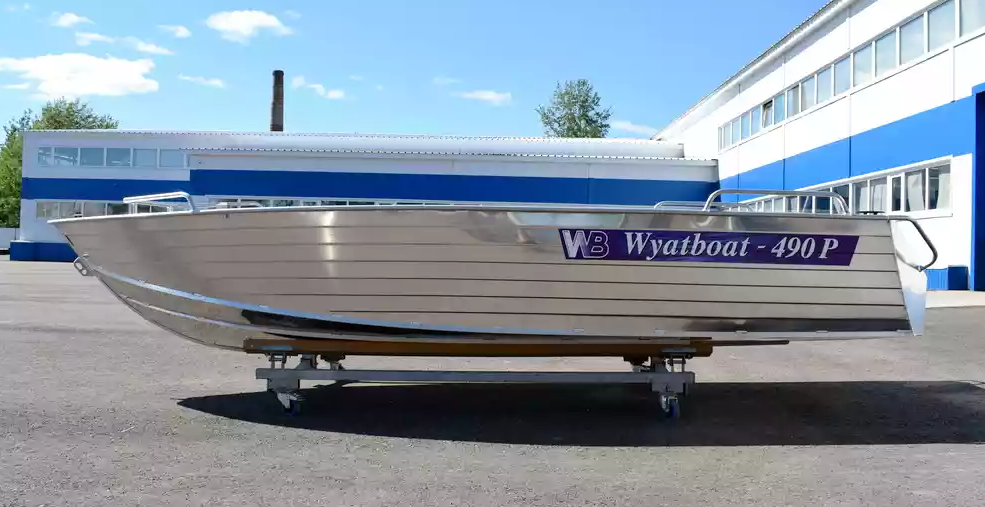 Алюминиевая лодка Wyatboat-490 P в Симферополе
