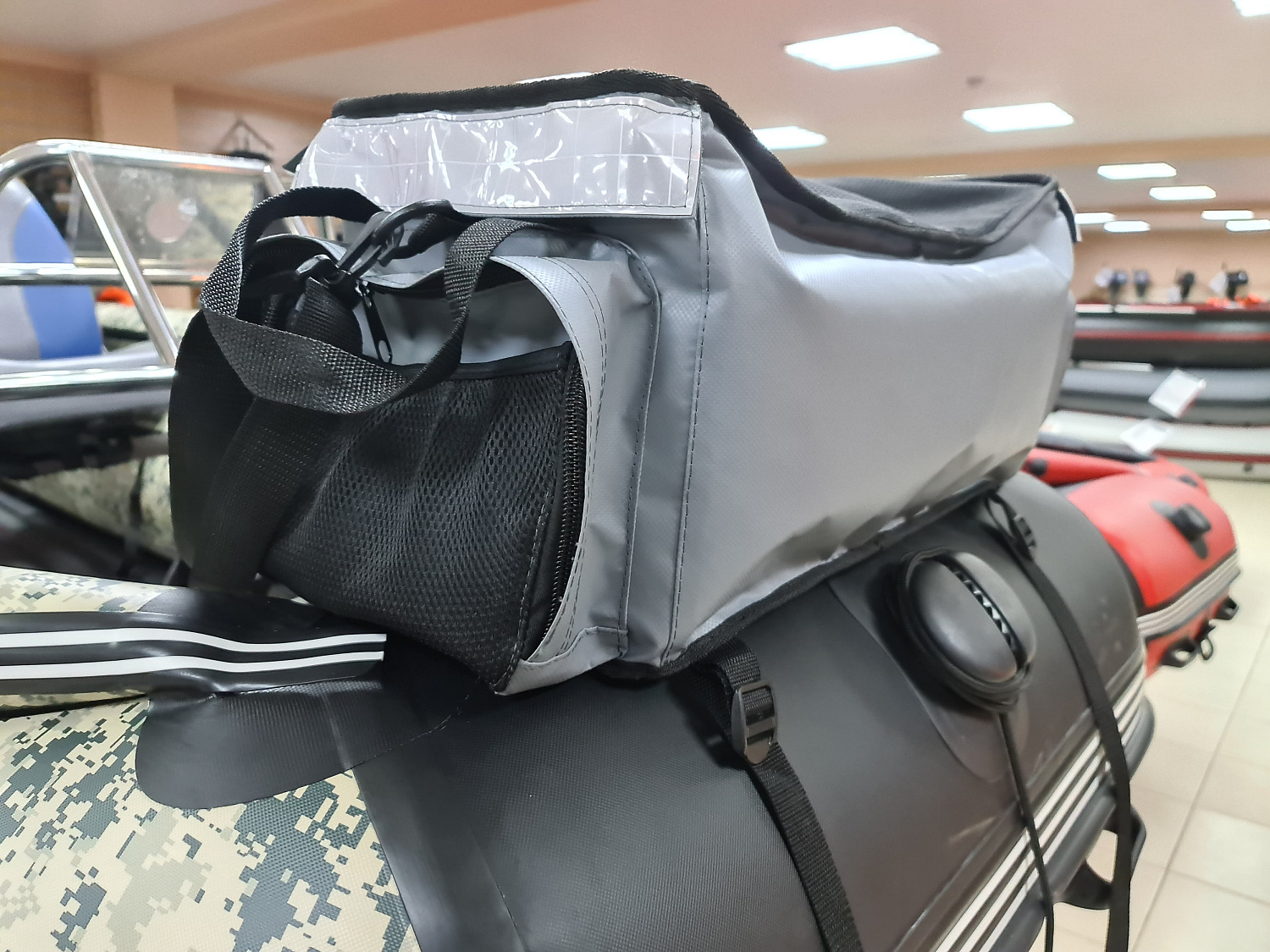 СУМКА ЛЮКС НА БАЛЛОН ДЛЯ ЛОДОК ПВХ 50Х25Х25 СМ в Симферополе