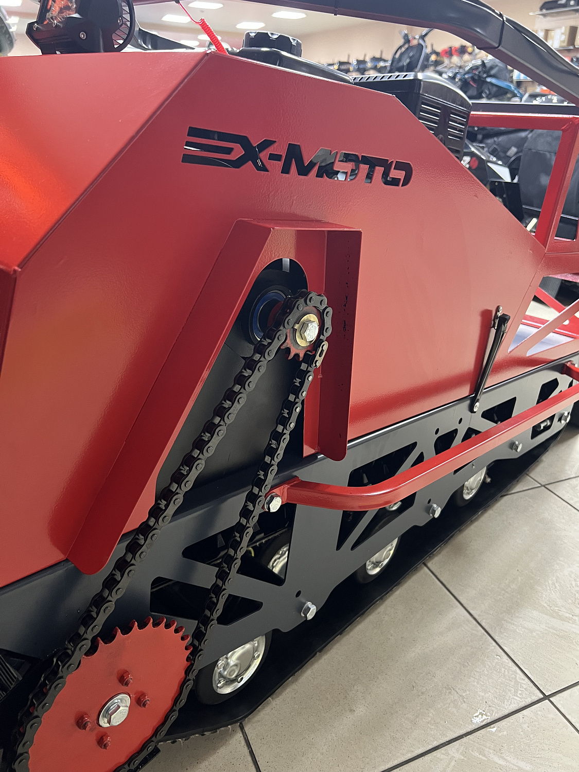 Мотобуксировщик EX-MOTO SNOWDOG S500 15л.с в Симферополе