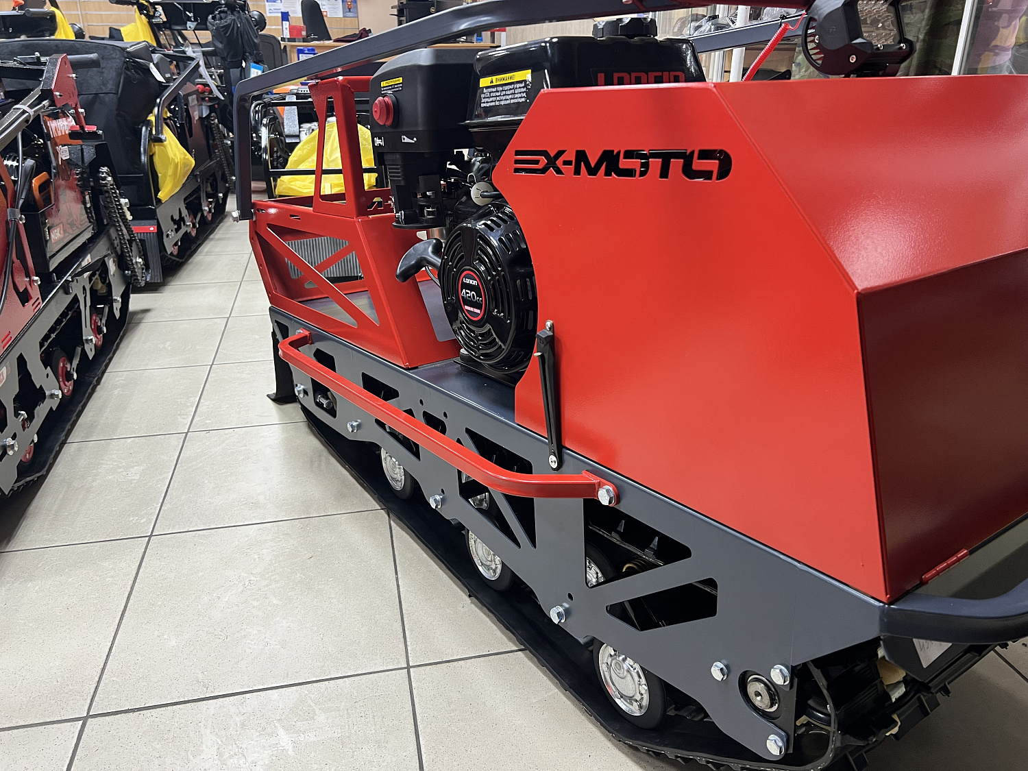 Мотобуксировщик EX-MOTO SNOWDOG S500 15л.с в Симферополе