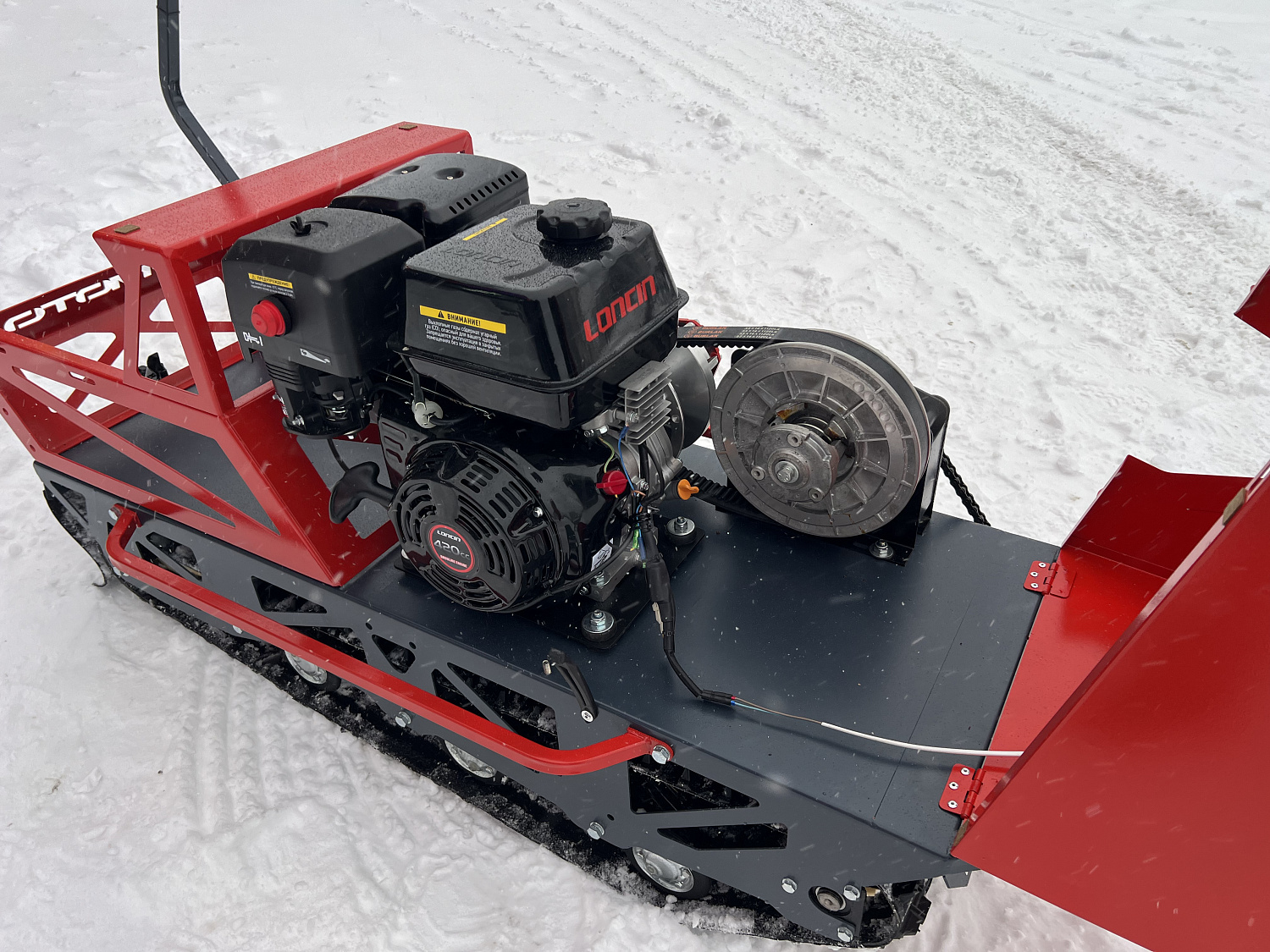 Мотобуксировщик EX-MOTO SNOWDOG S500 15л.с в Симферополе