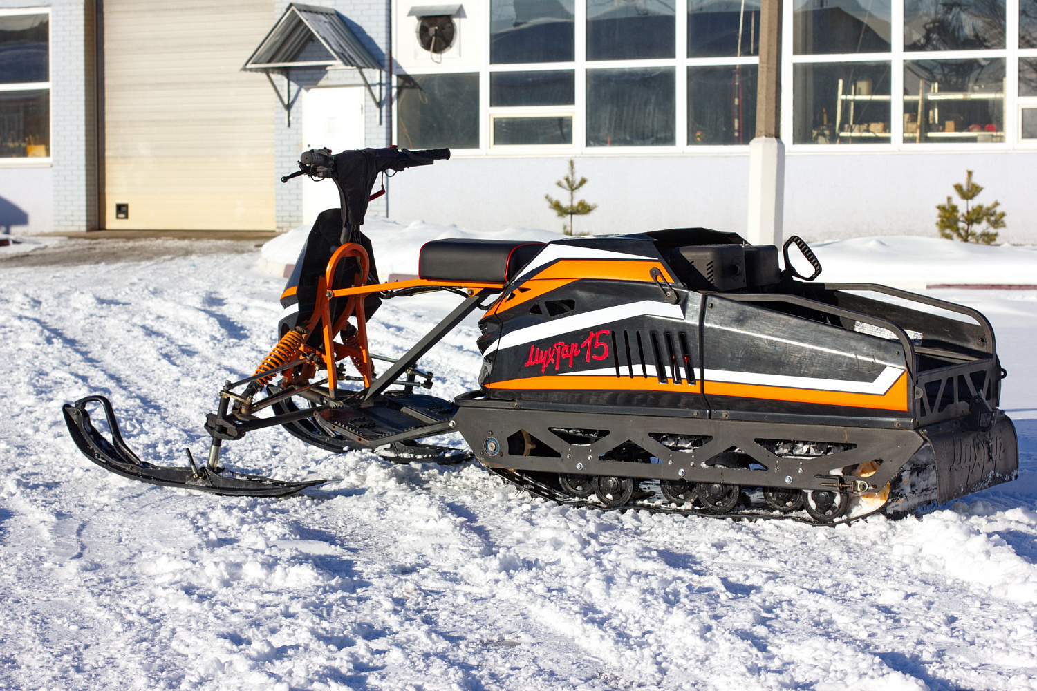 Мотобуксировщик IRBIS Мухтар 15 с лыжным модулем в комплекте в Симферополе