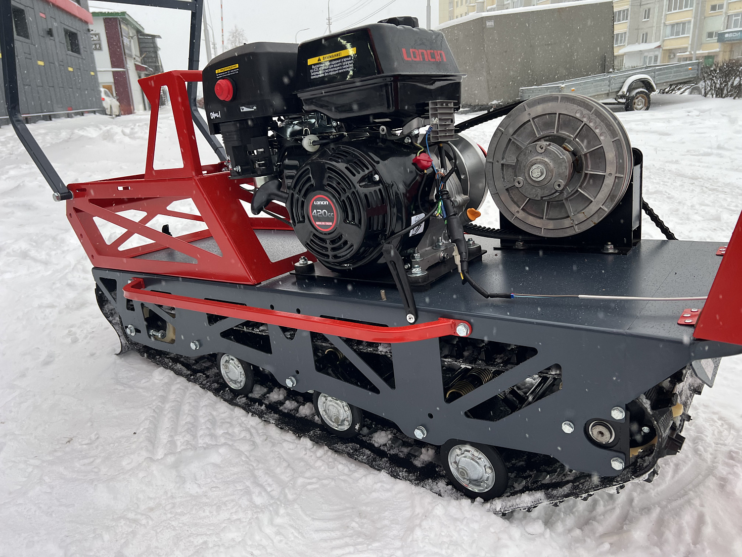 Мотобуксировщик EX-MOTO SNOWDOG S500 15л.с в Симферополе