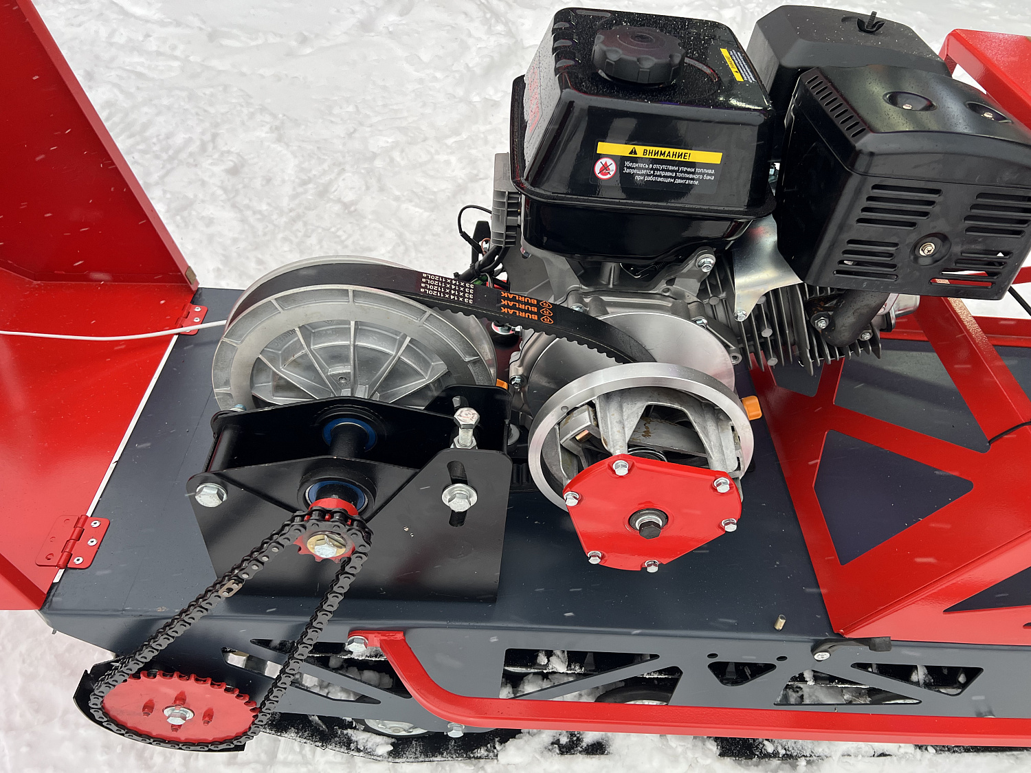 Мотобуксировщик EX-MOTO SNOWDOG S500 15л.с в Симферополе