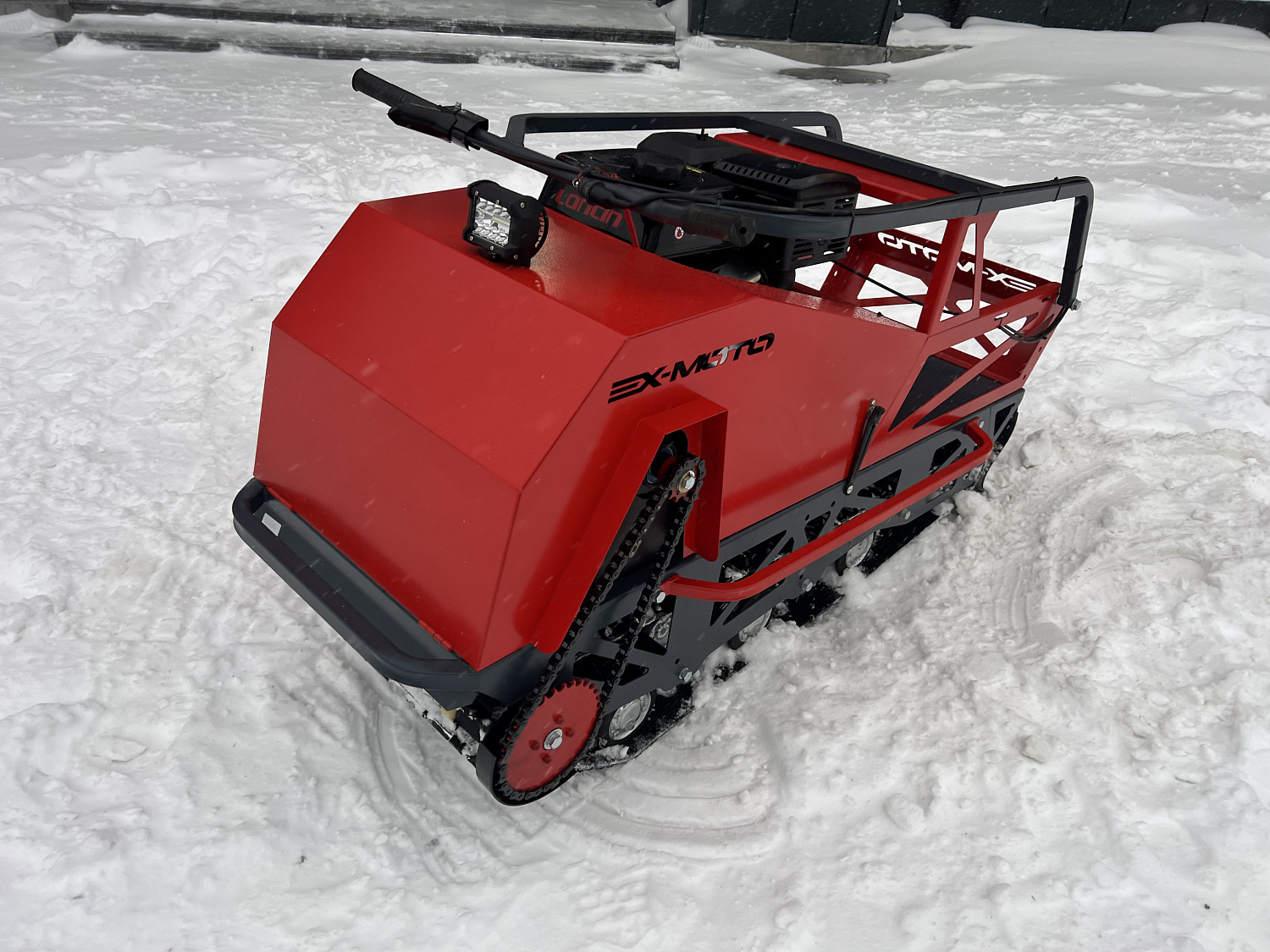 Мотобуксировщик EX-MOTO SNOWDOG S500 15л.с в Симферополе